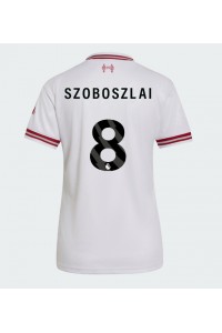 Liverpool Dominik Szoboszlai #8 Jalkapallovaatteet Naisten Vieraspaita 2026-27 Lyhythihainen
